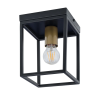 Sigma Lighting modern mennyezeti lámpa vigo fekete arany sig32223