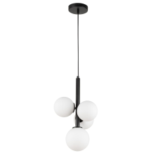Sigma Perla fekete-fehér függesztett lámpa (SIG-33487) G9 4 izzós IP20 világítás
