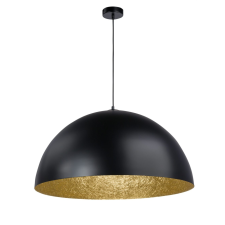 Sigma Sfera fekete-arany függesztett lámpa (SIG-30143) E27 1 izzós IP20 világítás