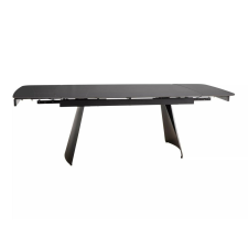 Signal Bacardi Kihúzható Kerámia Étkezőasztal Matt Fekete bútor