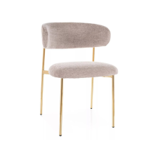 Signal Elton Raven Étkezőszék Szövet Sötét Bézs Arany Vázzal bútor