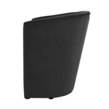 Signal Fotel TM-1 VELVET fekete BLUVEL 19/ wenge bútor