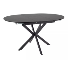 Signal Gaston Ceramic Kihúzható Kerek Étkezőasztal Kerámia Matt Fekete bútor