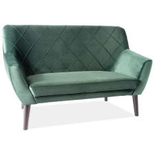 Signal Kanapé KIER 2 Velvet Színe Zöld Bluvel 78 / Wenge bútor