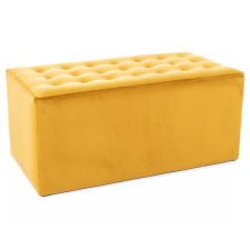 Signal Lori 2 Velvet Téglalap Alakú Ülőke Curry Bársony Steppelt bútor
