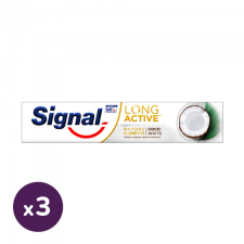Signal Nature Elements kókusz ízű fogkrém 3x75 ml fogkrém
