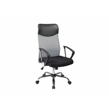 Signal Q-025 Ergonomikus Hálós Forgószék Fekete-Szürke Króm forgószék