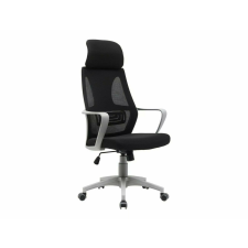 Signal Q-095 Ergonomikus Hálós Forgószék Fejtámlával Fekete forgószék