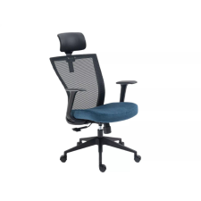 Signal Q-328H Ergonomikus Hálós Forgószék Kék-Fekete Fejtámlával forgószék