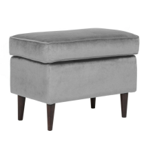 Signal Ron Bluvel Lábtartó Bársony Szürke Zsámoly bútor