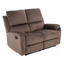 Signal Spencer 2 Kétszemélyes Kinyitható Bársony Kanapé Cappuccino bútor