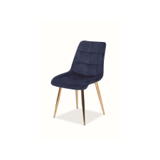 Signal Szék CHIC VELVET aranyozott / gránát BLUVEL 86 bútor