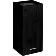Siguro Bamboo Line késblokk, fekete konyhai eszköz