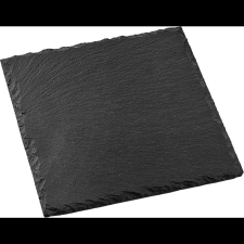 Siguro Slate Pala lap 20x20 cm, fekete (SGR-BD-S120B) tányér és evőeszköz
