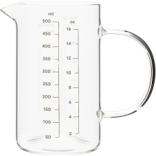 Siguro üveg mérőedény kiöntőcsőrrel, Baker, 0,5 l sütés és főzés