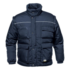 SiIR SAFETY SYSTEM Thermo sokzsebes kabát (kék*, XL) munkaruha
