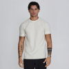  Siksilk Ecru Tech T-Shirt - Méret: XS
