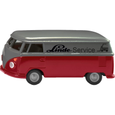 Siku 2362 Super VW T1 Transporter modell jármű 1:50 - Piros (10236200000) autópálya és játékautó