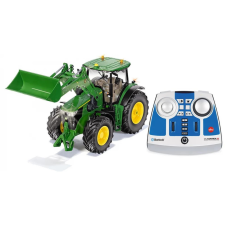 Siku CONTROL John Deere 7310R homlokrakódóval távirányítós traktor bluetooth távirányítóval makett