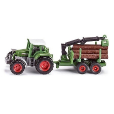 SIKU Fendt Favorit 926 traktor rönkszállító utánfutóval - 1645 (27864) autópálya és játékautó