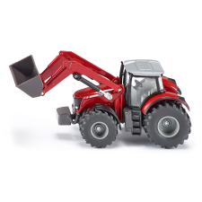 Siku - Massey Ferguson with front lader autópálya és játékautó