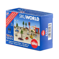  SIKU World jelzőtáblák 5597 autópálya és játékautó