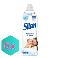 Silan textilöblítő koncentrátum Sensitive 880ml 40 Mosásos KARTON - 6 db tisztító- és takarítószer, higiénia