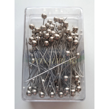 silber Dísz gombostű, ezüst fejű - 38mm rövidáru