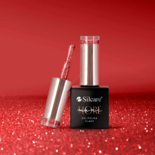 Silcare ManiMore Flash Red lakk zselé