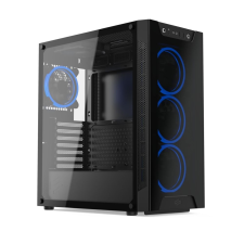 SilentiumPC Armis AR6X TG RGB Black számítógép ház