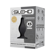 SILEXD Model 2. prémium anál dildó (XS méret - fekete) anál