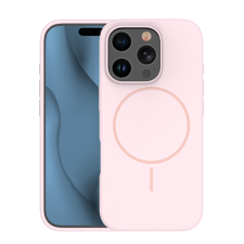 SILICON Apple iPhone 14 Pro Silicon Megsafe Hátlap - Rózsaszín tok és táska