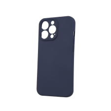 SILICON Apple iPhone 15 Plus Silicon Hátlap - Sötétkék tok és táska