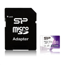 Silicon Power 128GB microSDXC memória kártya Silicon Power Superior Pro + adapter (SP128GBSTXDU3V20AB) memóriakártya