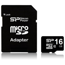 Silicon Power 32GB CL10 microSDHC memóriakártya + Adapter memóriakártya