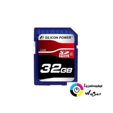Silicon Power 32GB SDHC Silicon Power CL10 /SP032GBSDH010V10/ memóriakártya