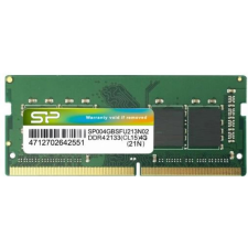 Silicon Power 4GB Notebook DDR4 2666MHz CL19 SP004GBSFU266X02 memória (ram)