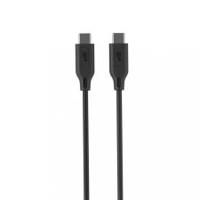 Silicon Power Boost Link PVC LK15CC USB Type-C - USB Type-C töltő-/adatkábel 2m fekete (SP2M0ASYLK15CC1K) kábel és adapter
