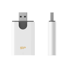 Silicon Power Combo USB 3.2 kártyaolvasó fehér (SPU3AT5REDEL300W) (SPU3AT5REDEL300W) kártyaolvasó
