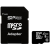 Silicon Power Elite 8GB MicroSDHC 10 MB/s SP008GBSTHBU1V10SP