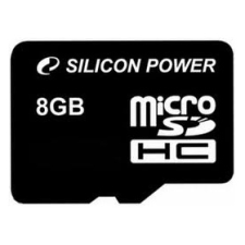 Silicon Power microSDHC 8GB Class 6 memóriakártya