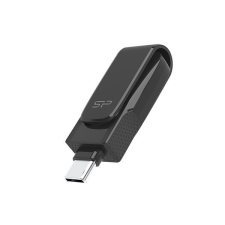 Silicon Power Pendrive - 64GB Type-C (USB3.2 Gen 1) Mobile C30 Fekete pendrive