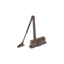 SILIN Ajtócsukó, ajtóbehúzó SA-5012AW-bn, 25-45kg-os ajtóra zár és alkatrészei