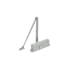 SILIN Ajtócsukó, ajtóbehúzó SA-5044AW-sv, 60-85kg-os ajtóra zár és alkatrészei