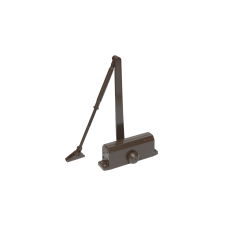 SILIN Ajtócsukó, ajtóbehúzó SA-6033AW-bn, 40-65kg-os ajtóra zár és alkatrészei