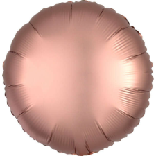  Silk Rose Copper kör fólia lufi 43 cm party kellék