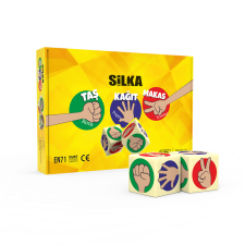 SILKA Radír, kő-papír-olló, 12 db/display, Silka radír