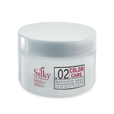  Silky COLOR CARE Restitutive Mask - színvédő, újraépítő pakolás 250 ml hajbalzsam