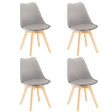 Silla étkezőszék 4 db szürke színben bútor