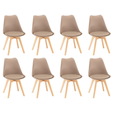 Silla étkezőszék 8 db bézs színben bútor